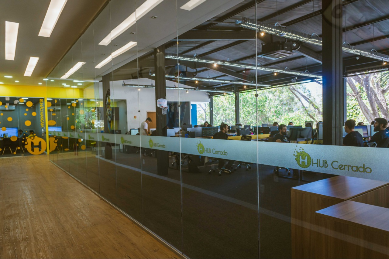 Fachada do Hub Cerrado